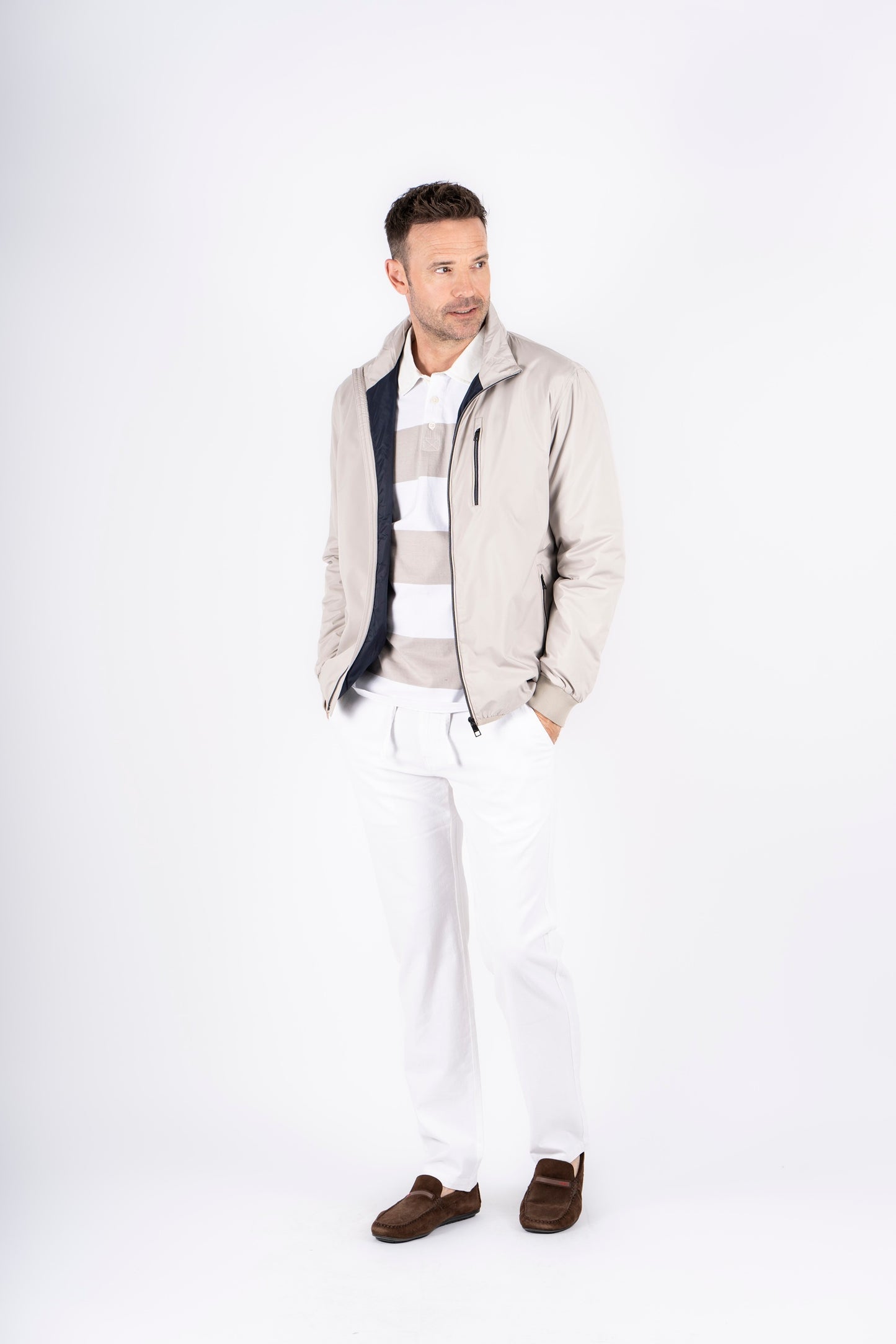 Pre-End Kenton jacket ultra light sand