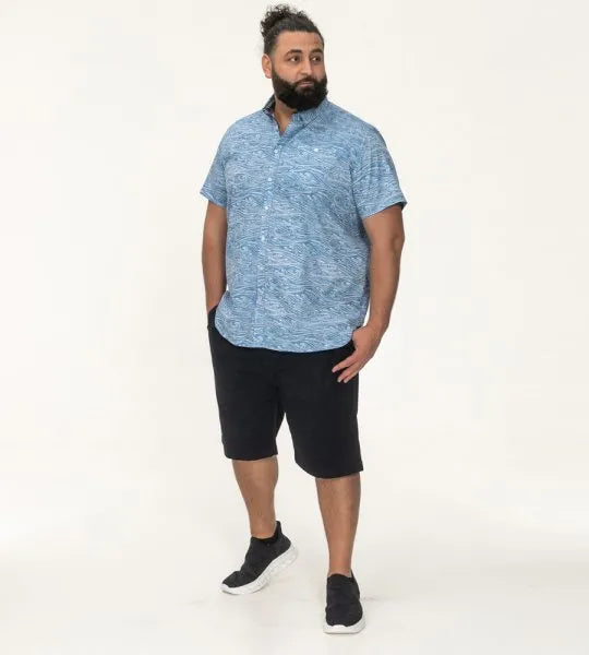 D555 Torquay Overhemd Lichtblauw Big Men Size