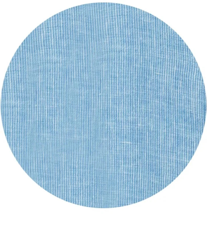 D555 Falmouth-1 Overhemd Blue Linnen-Mix Big Men Size