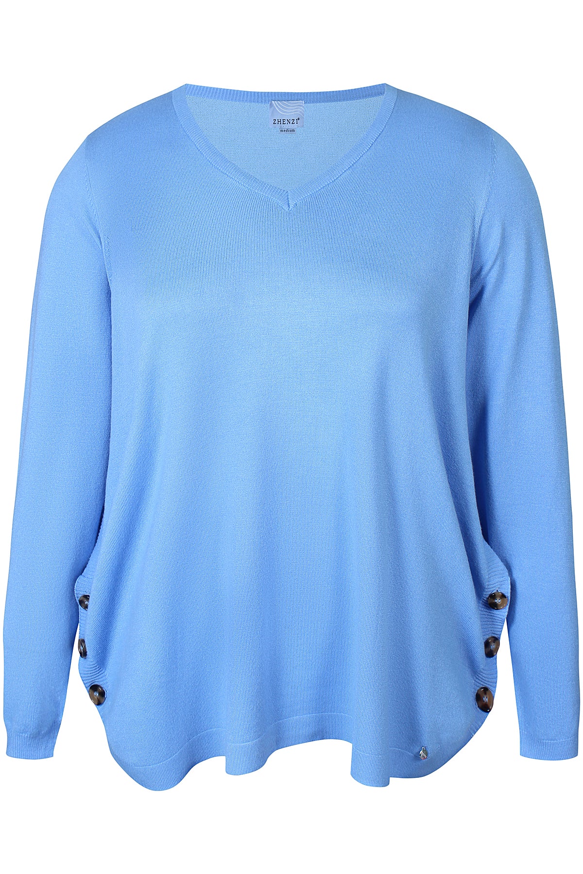 Zhenzi Kogle cornflower blue pullover