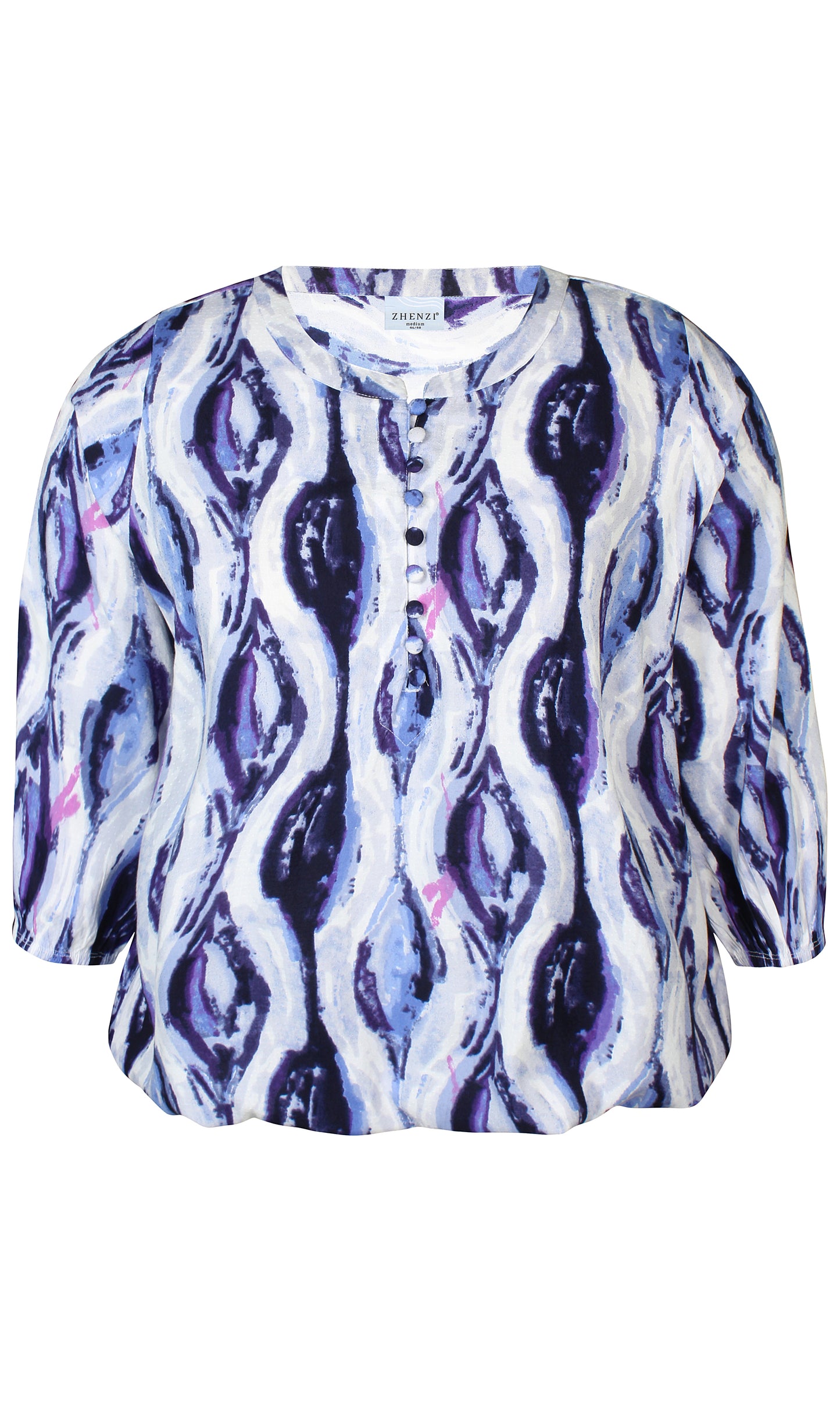 Zhenzi Enzi blouse blue dusk