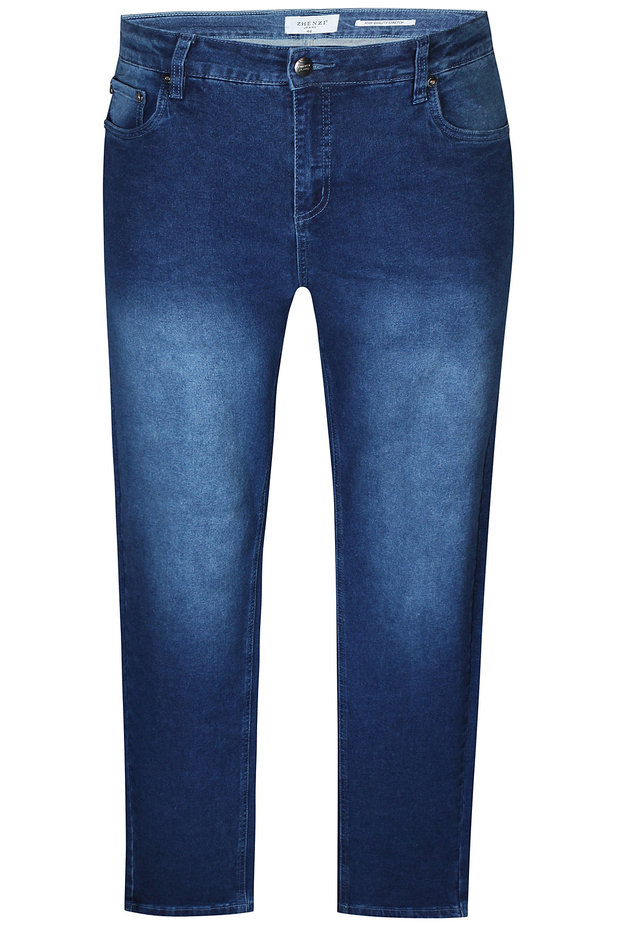 Zhenzi jeans Stomp fit mid blue