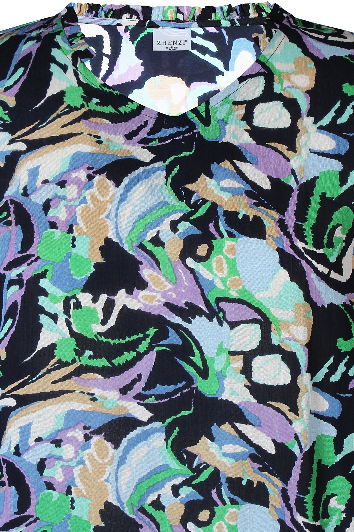 Zhenzi top Gody blue bell