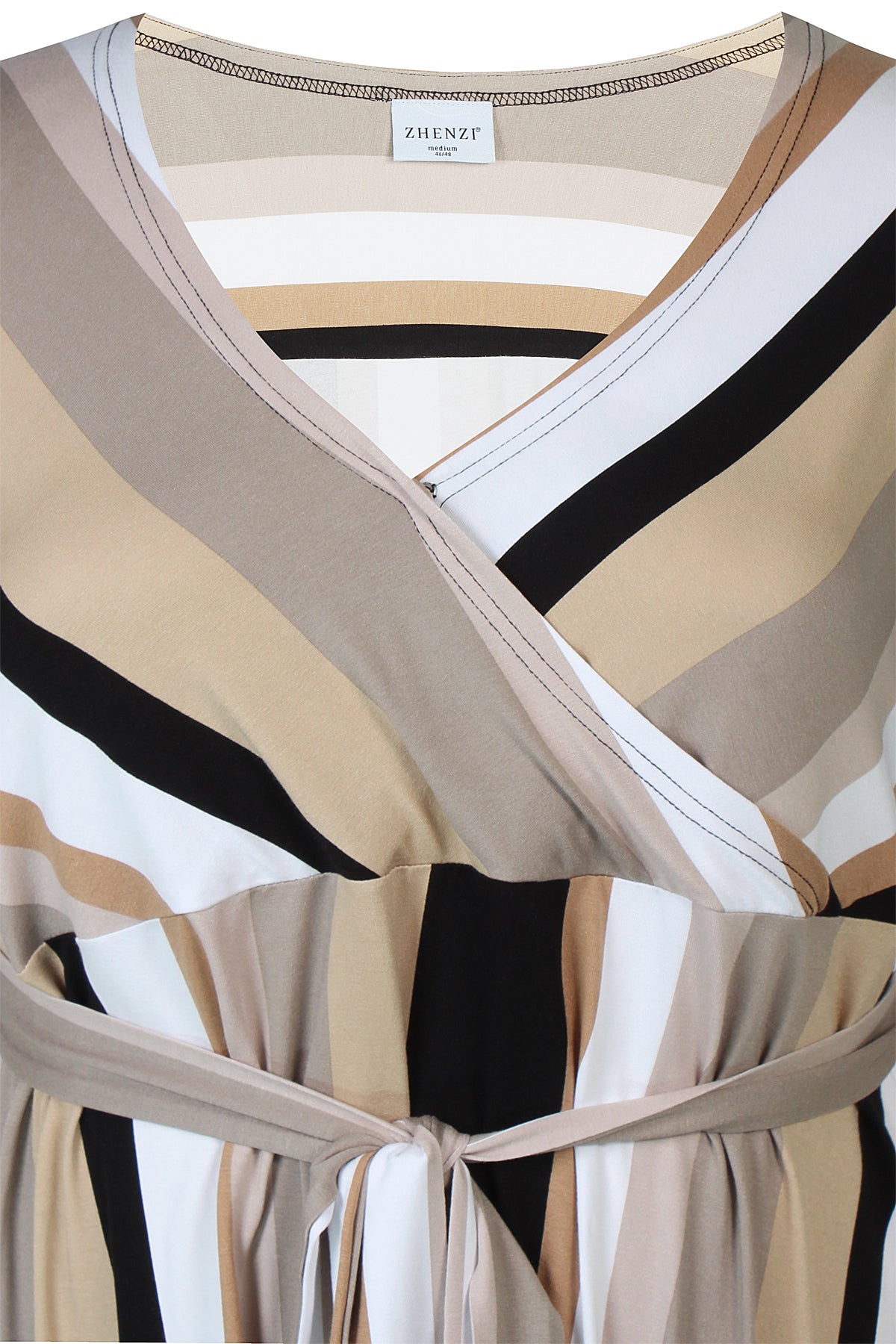 Zhenzi jurk Lilo beige