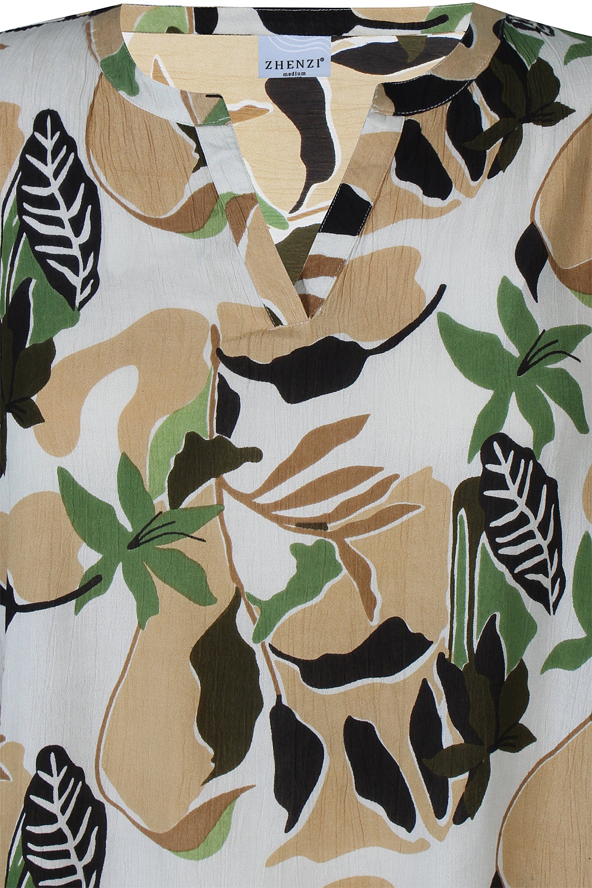 Zhenzi top Lyda Palm Leaf