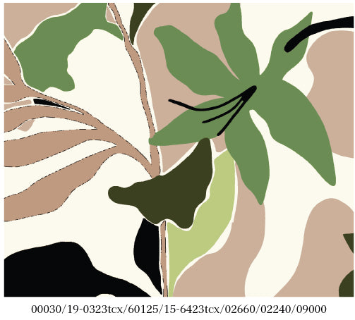 Zhenzi top Lyda Palm Leaf