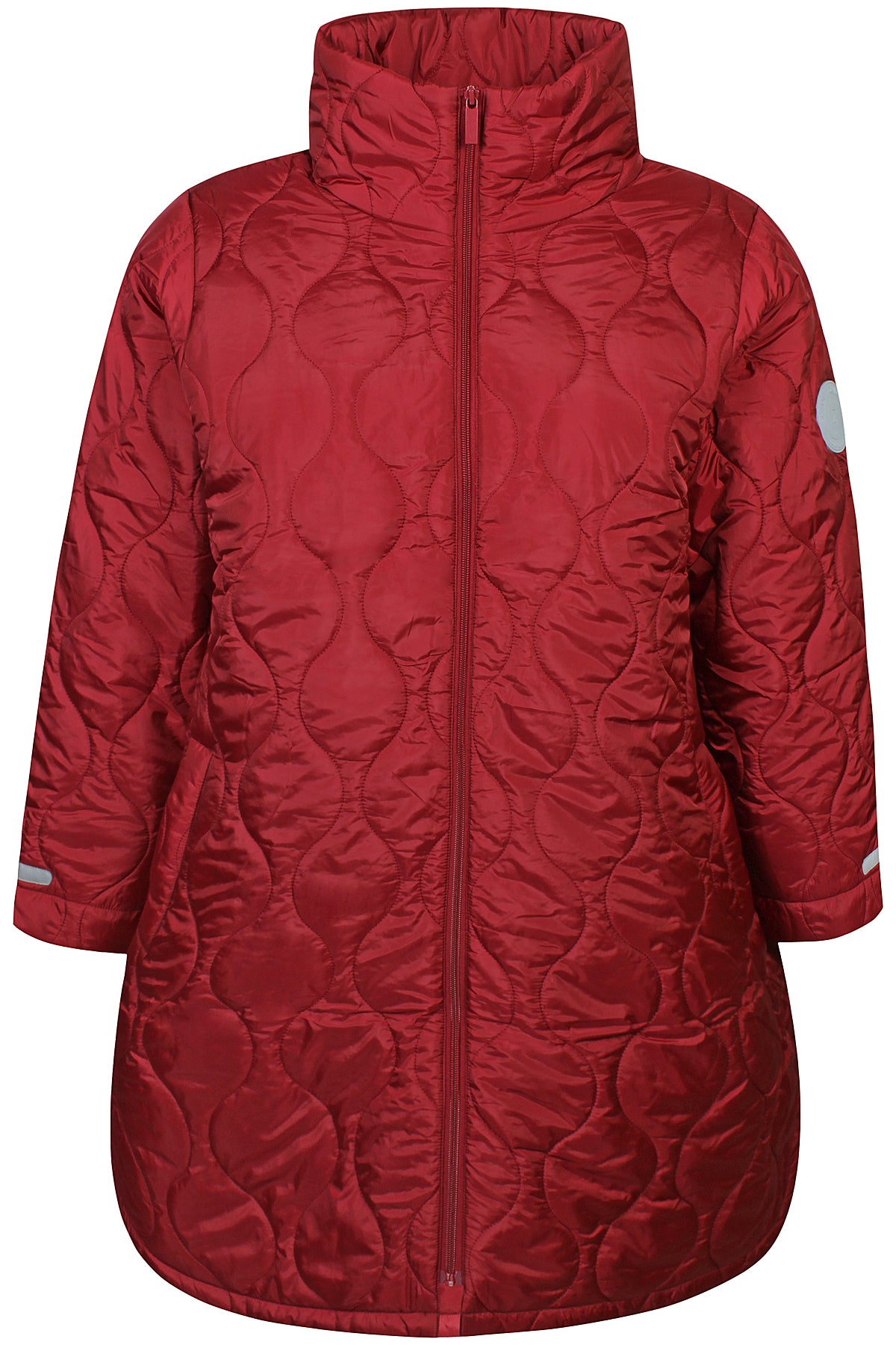Zhenzi Tinley 872-Jacket Burgundy red
