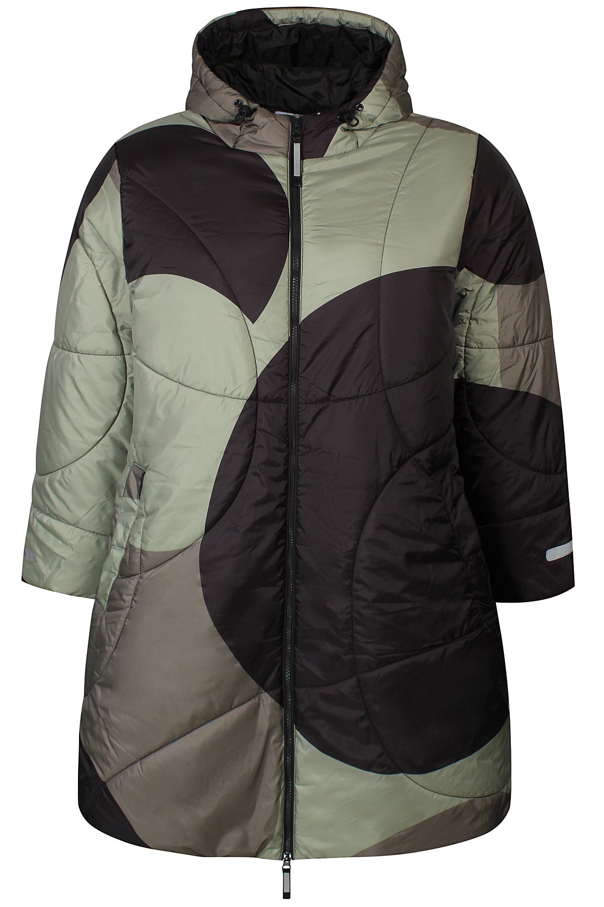 Zhenzi Tinley 874-Jacket Army Way