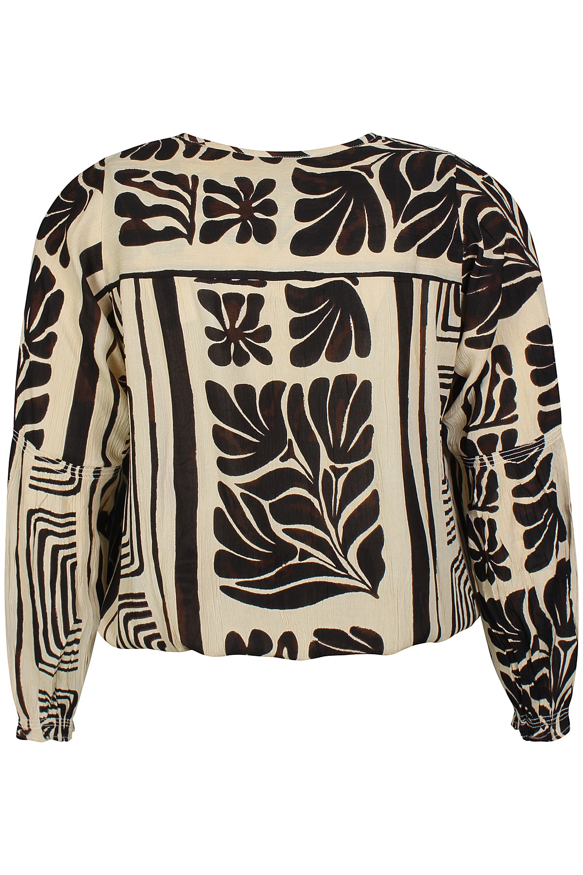 Zhenzi Orah blouse chokolade