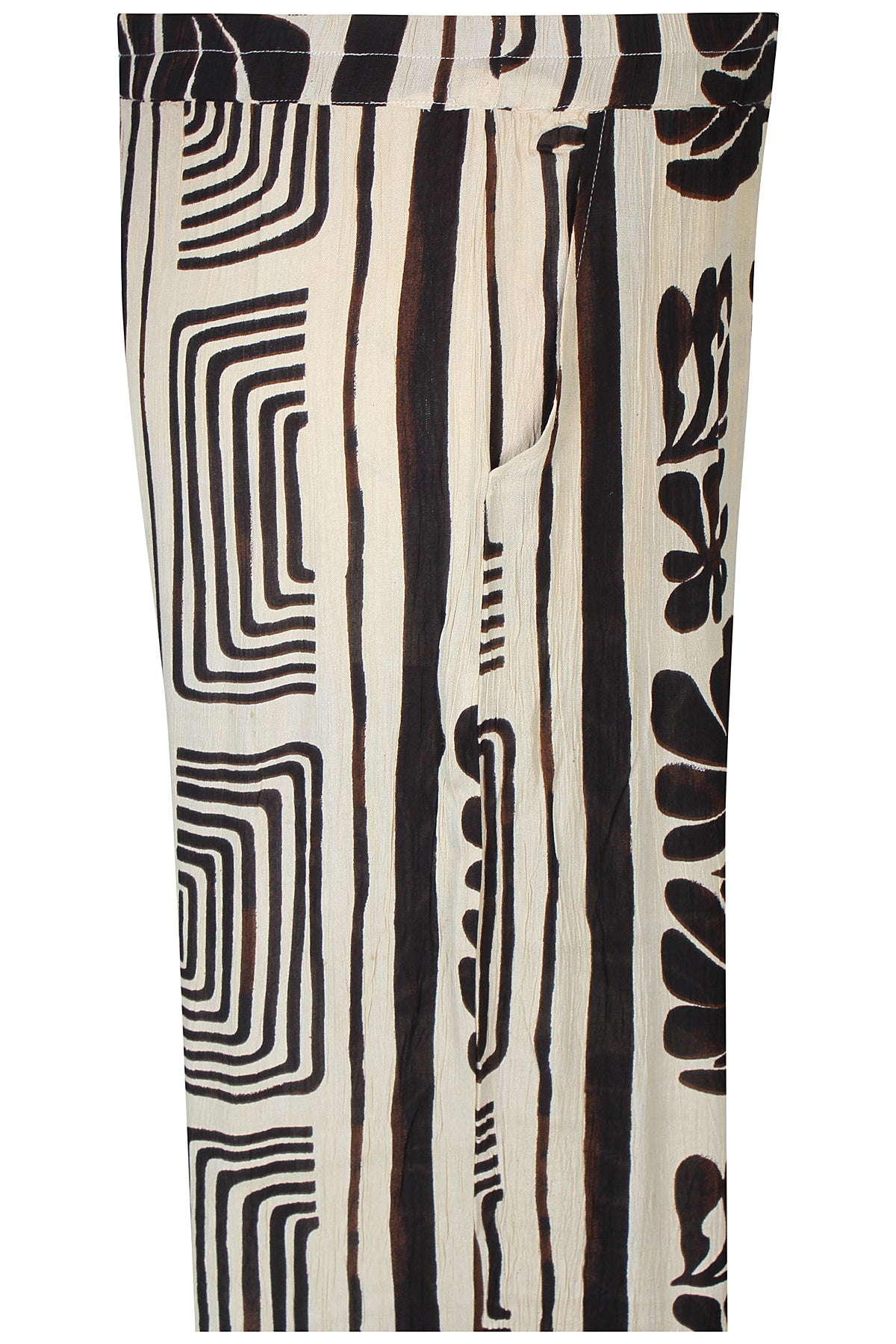 Zhenzi broek Orah chokolade