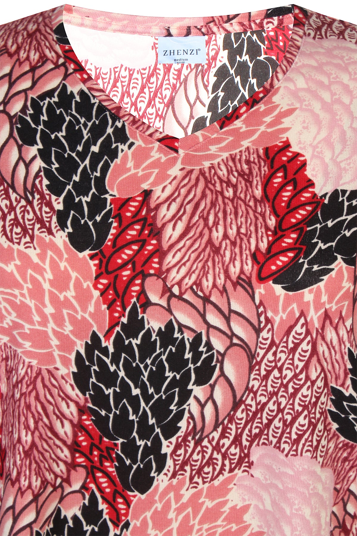 Zhenzi Zh-Ainsley 992-Blouse 3/4 Antique rose