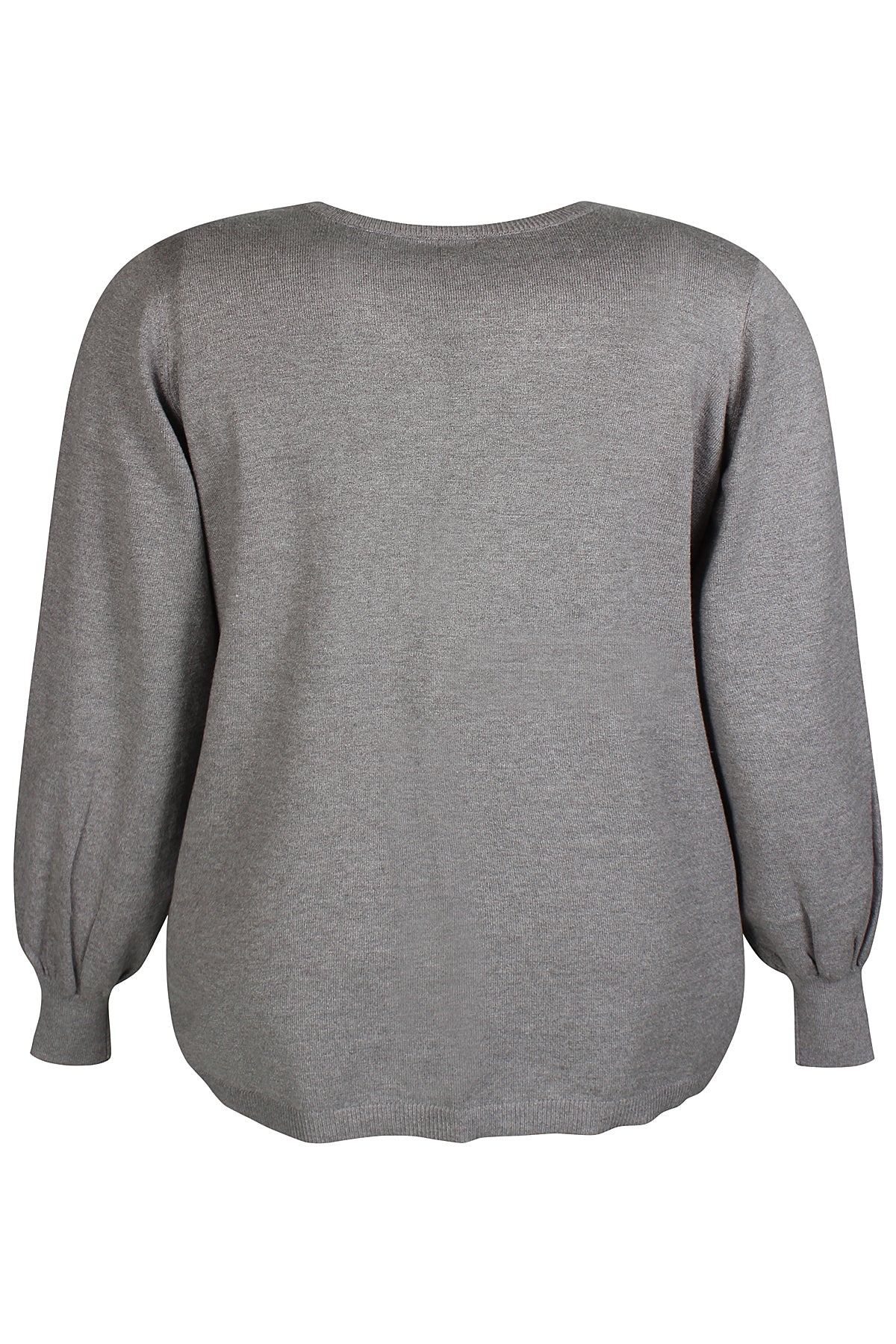 Zhenzi Zh-Kogle 994-Pullover L/S Semi grey melange