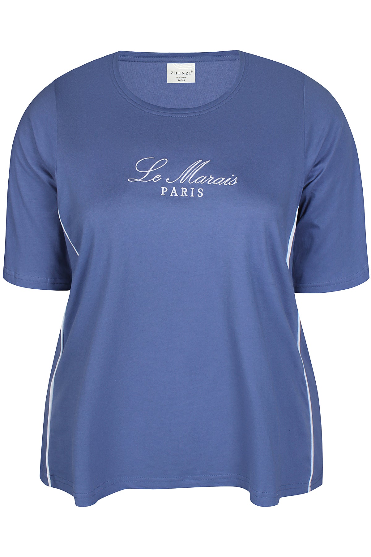 Zhenzi Zh-Saee 1005-T-shirt 2/4 True blue