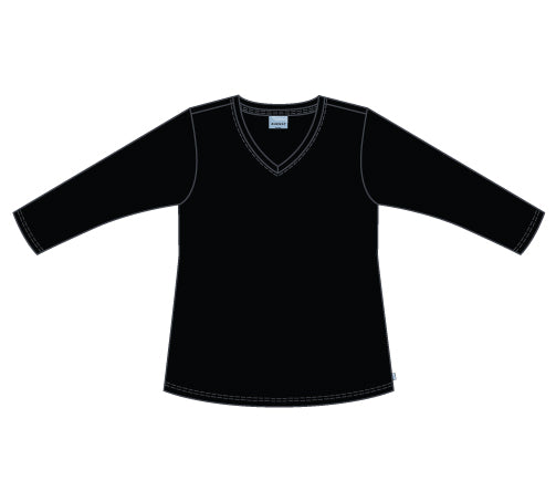 Zhenzi Zh-Alberta 229-T-shirt 3/4 Black