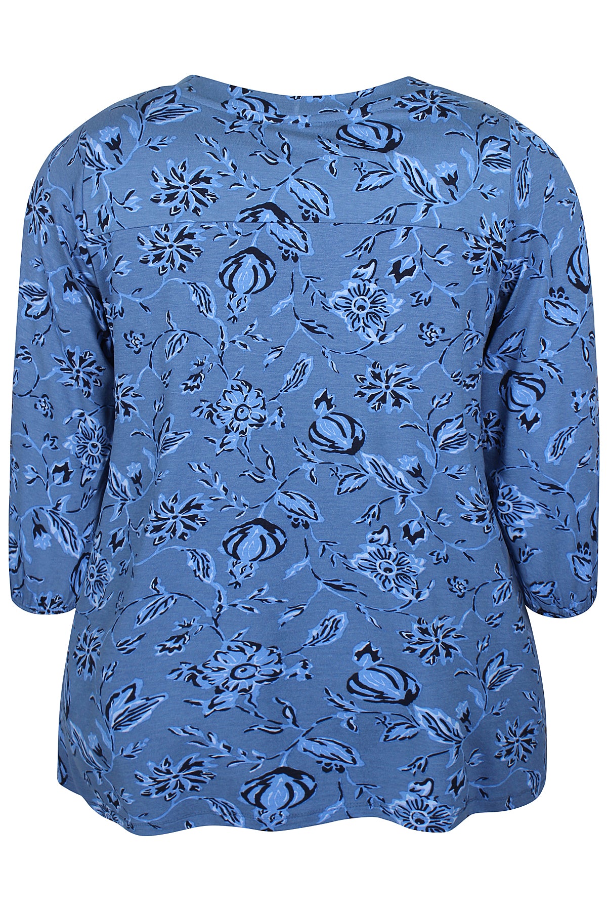 Zhenzi Zh-Sylva 1016-Blouse 3/4 True blue