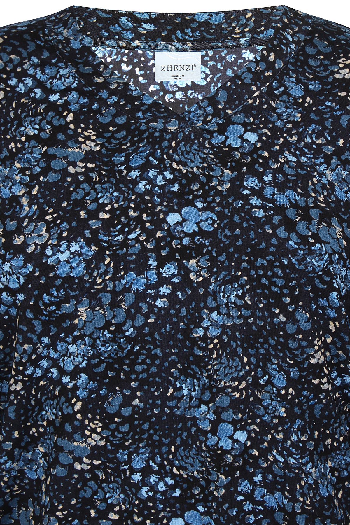 Zhenzi Zh-Sylva 1017-Blouse 3/4 True blue