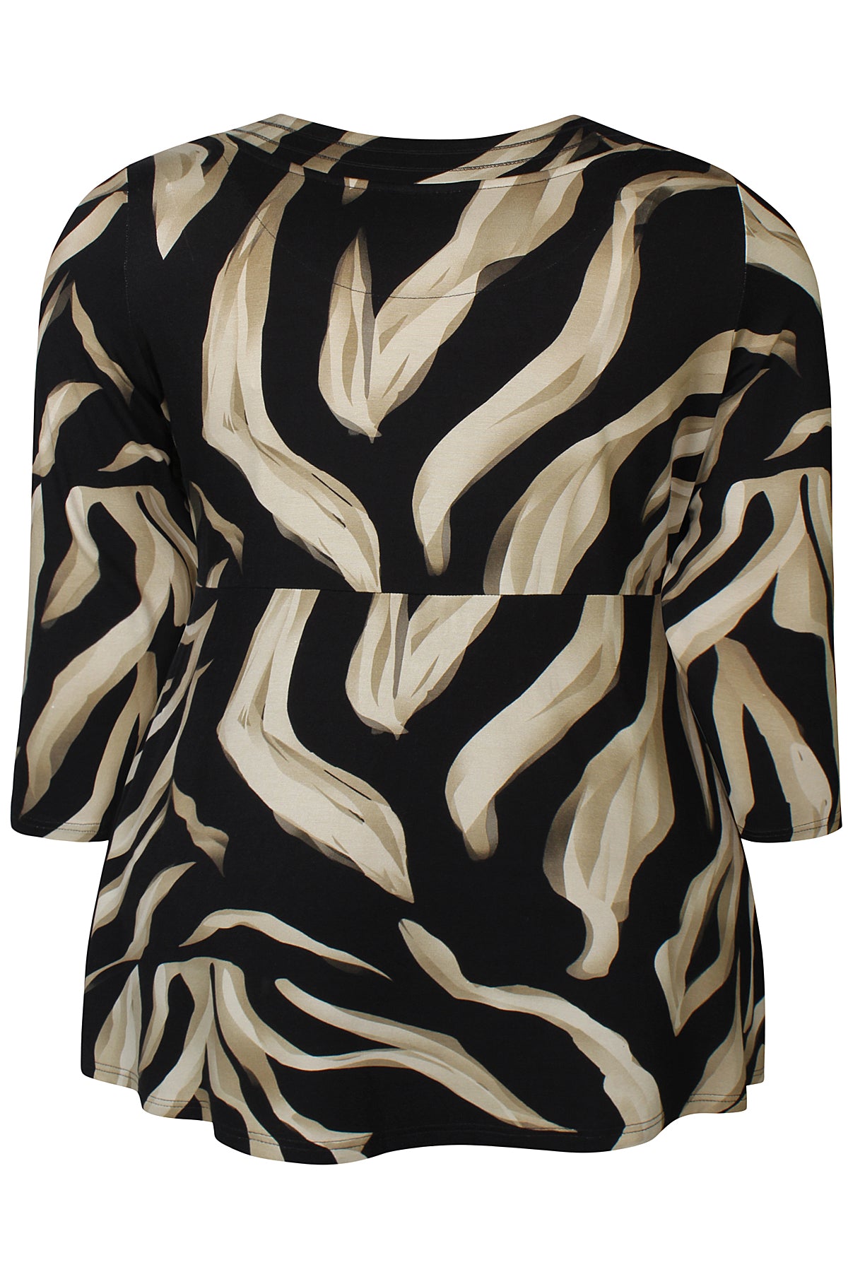 Zhenzi Zh-Saia 1023-Tunic 3/4 black