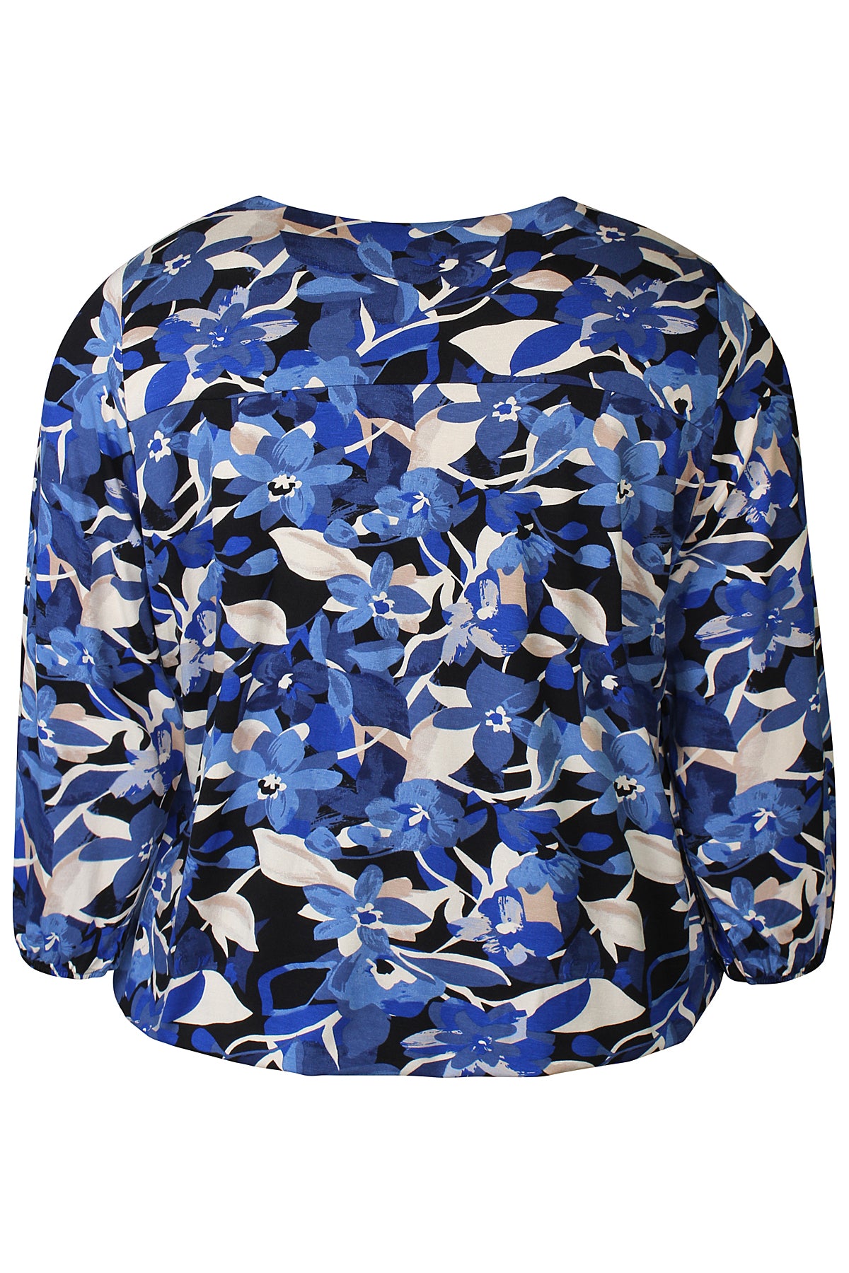 Zhenzi Zh-Saki 1025-Blouse 3/4 True blue