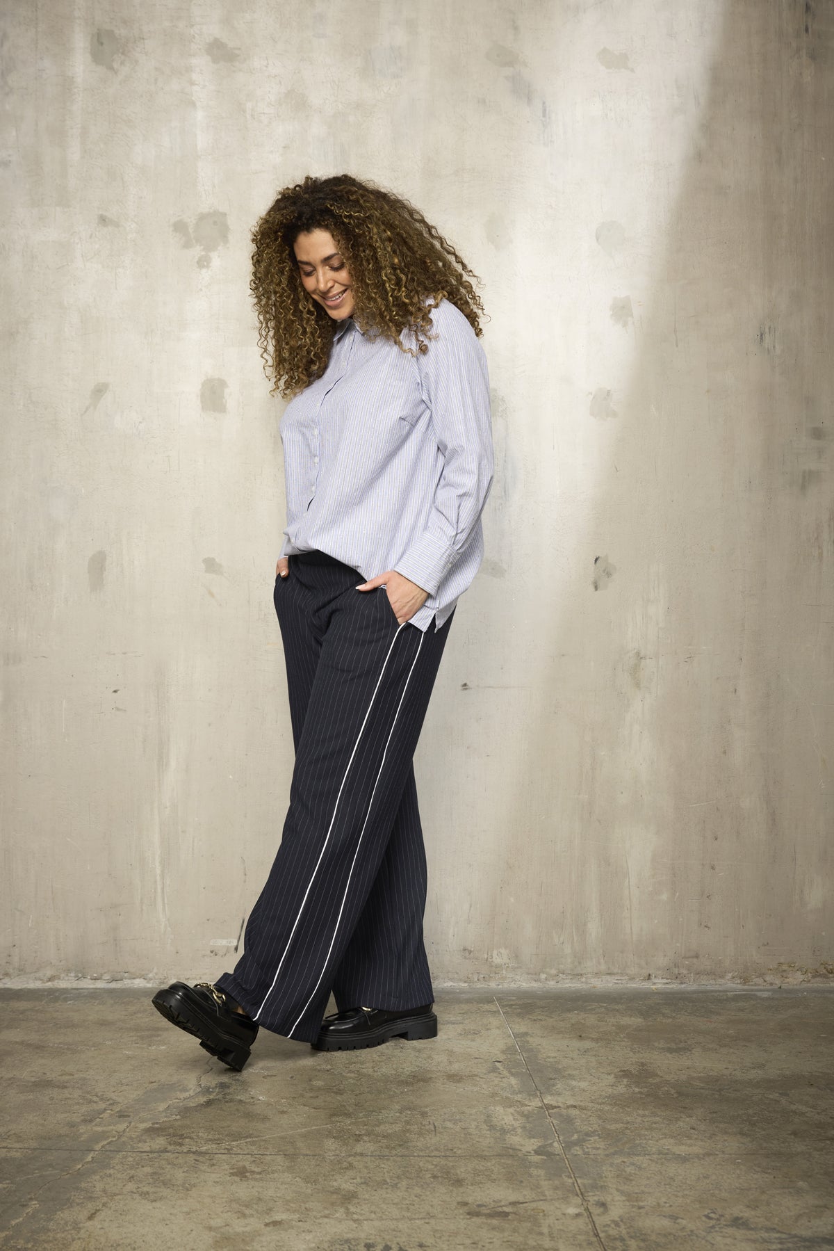 Zhenzi Zh-Sama 1032-Pants Navy