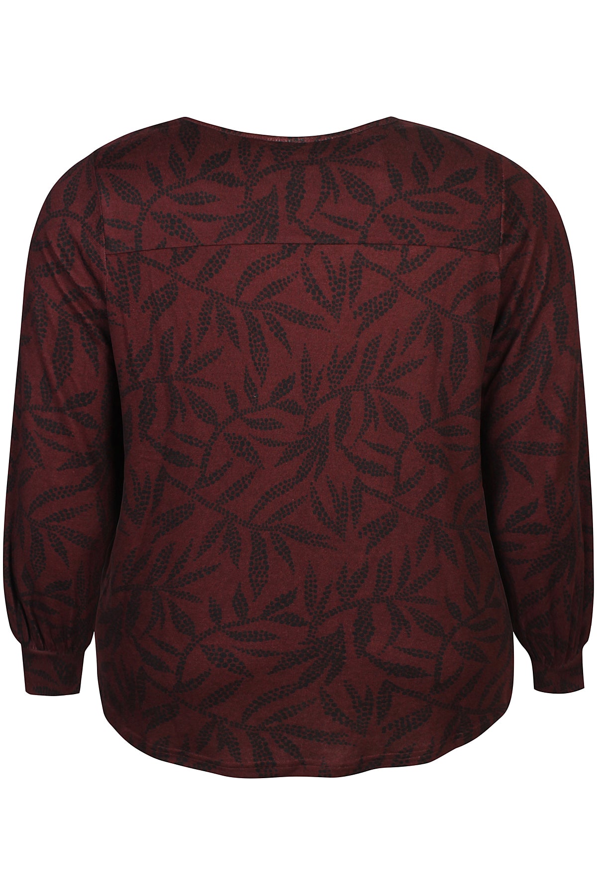 Zhenzi Zh-Sara 1037-Blouse L/S Maroon
