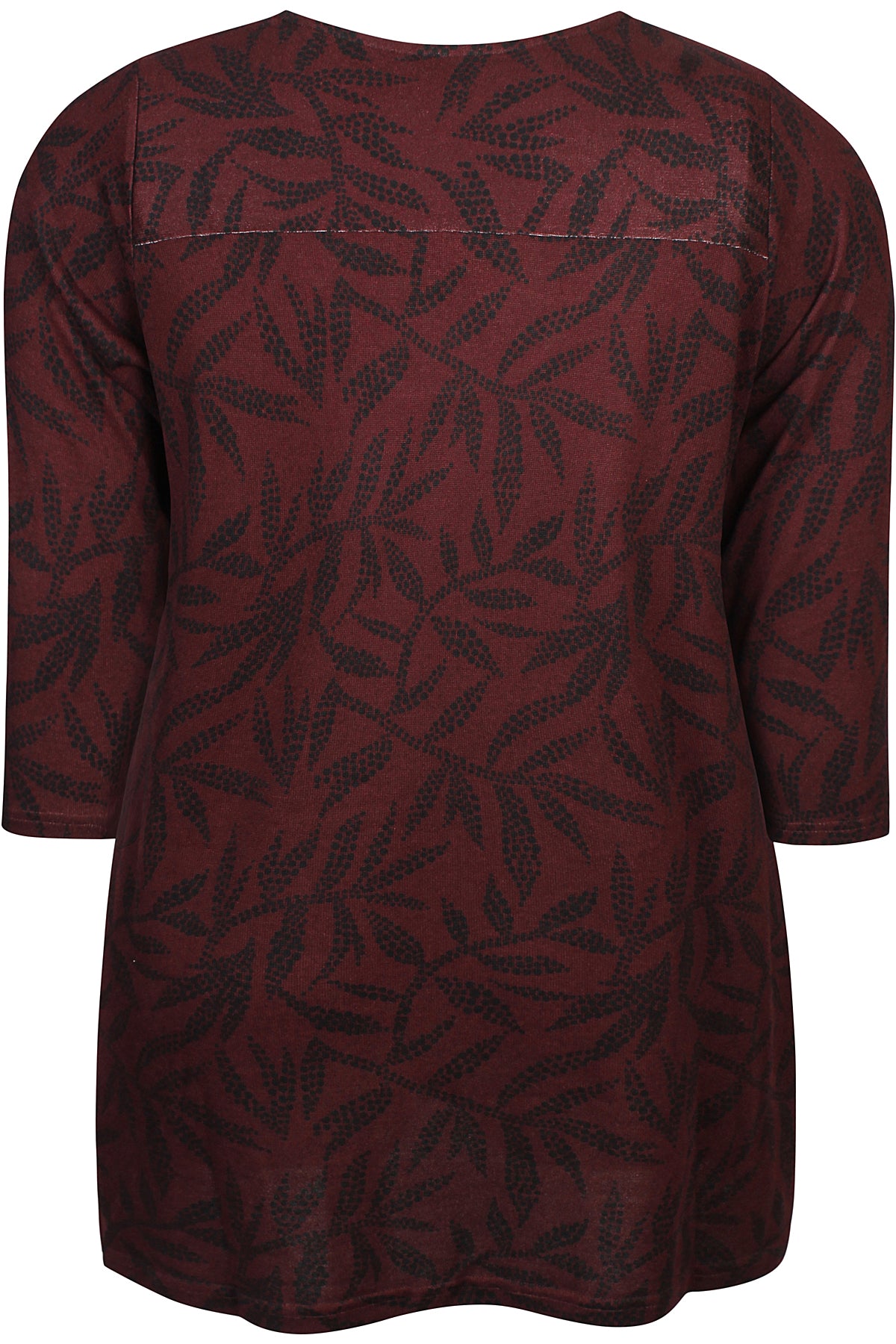 Zhenzi Zh-Sara 1038-Tunic 3/4 Maroon
