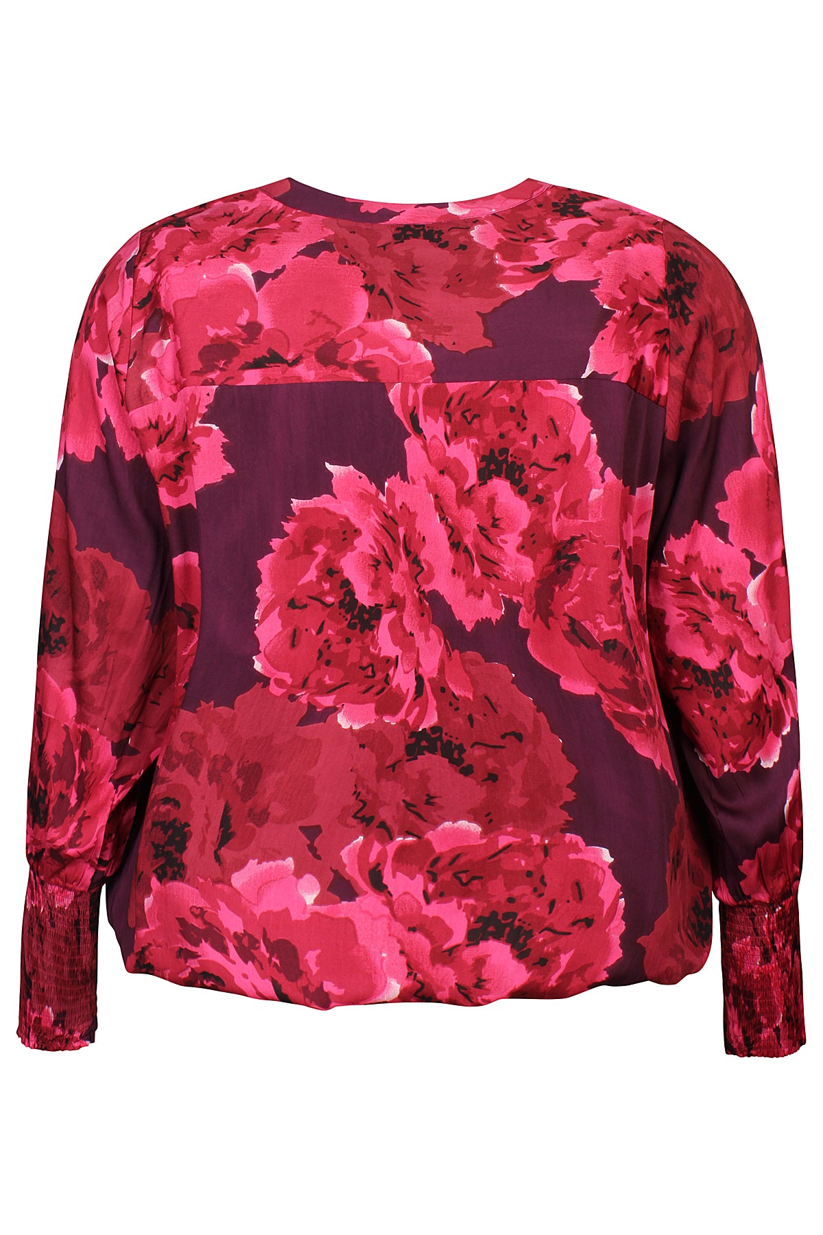 Zhenzi Zh-Skye 1062-Blouse L/S Maroon