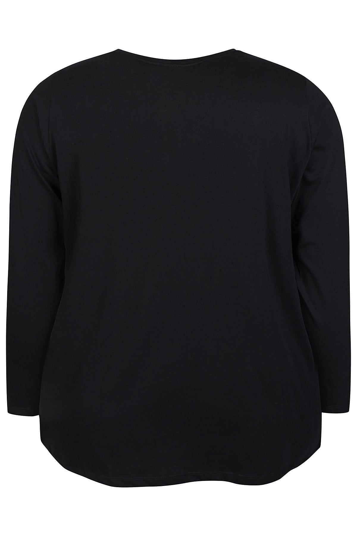 Zhenzi Zh-Tess 1098-T-shirt L/S zwart