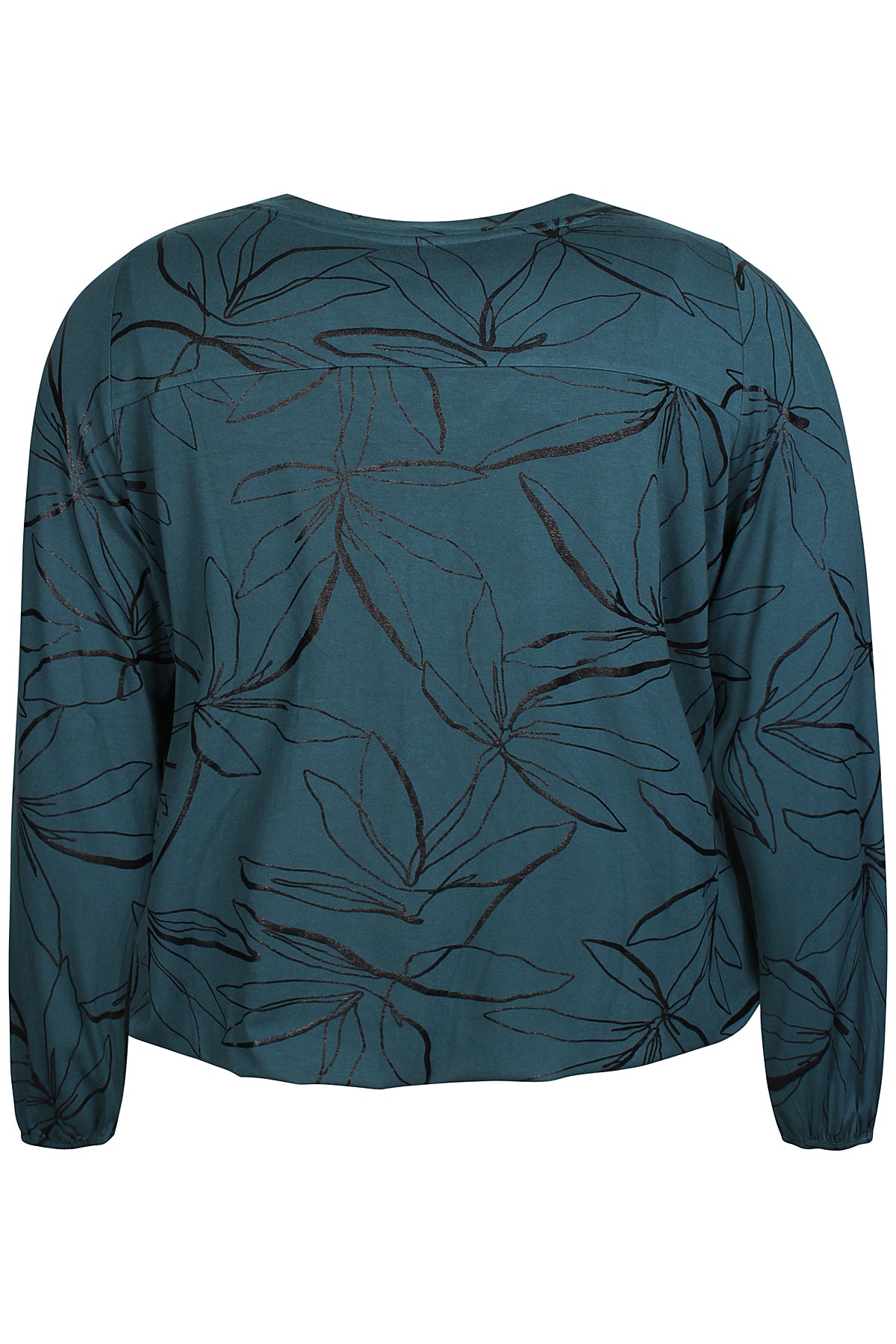 Zhenzi Sylva 1105-Blouse L/S Teal green