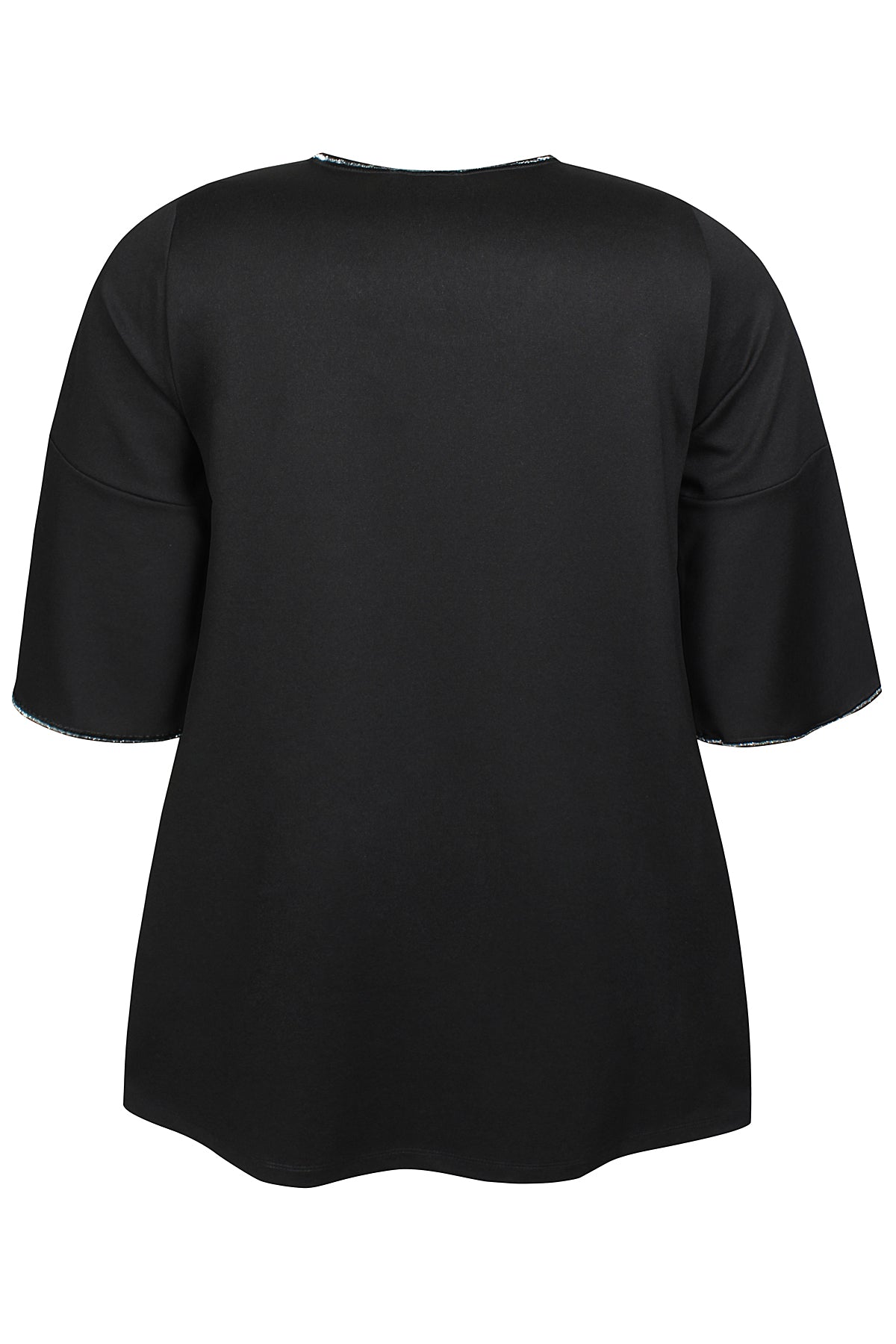 Zhenzi Zh-Tori 1116-Tunic 3/4 Zwart