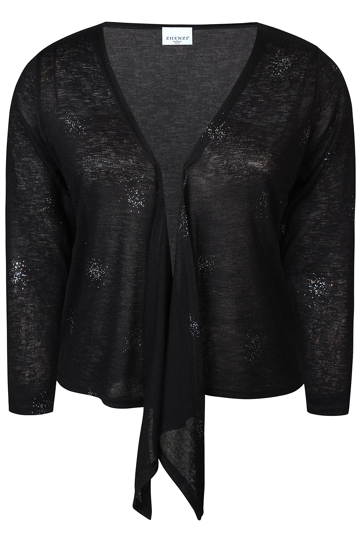 Zhenzi Zh-Agar 1152- Cardigan zwart