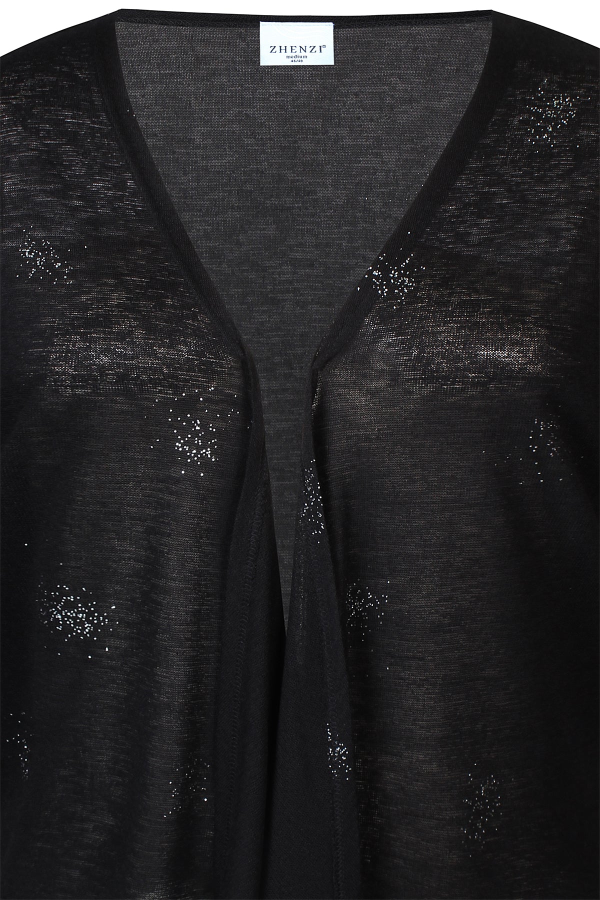 Zhenzi Zh-Agar 1152- Cardigan zwart