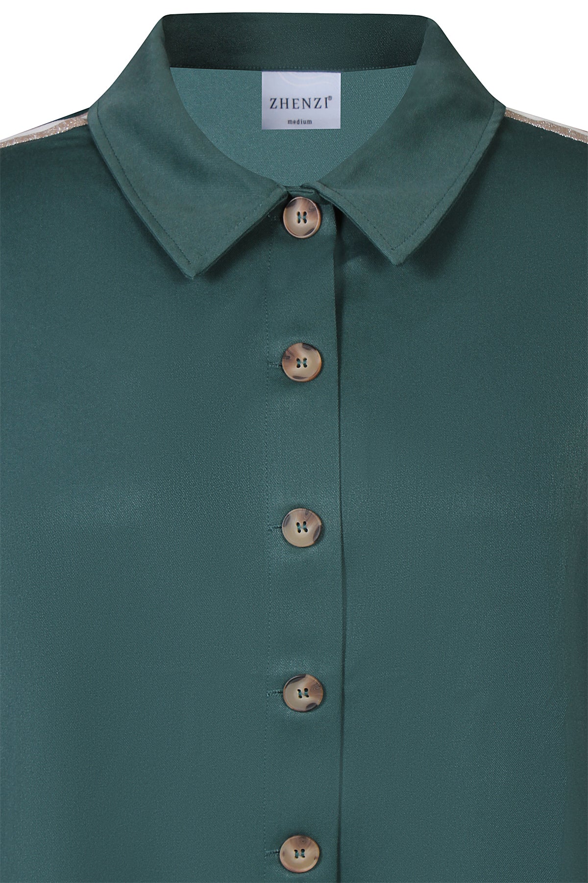 Zhenzi Suzy 1207-Jacket L/S Forest Green