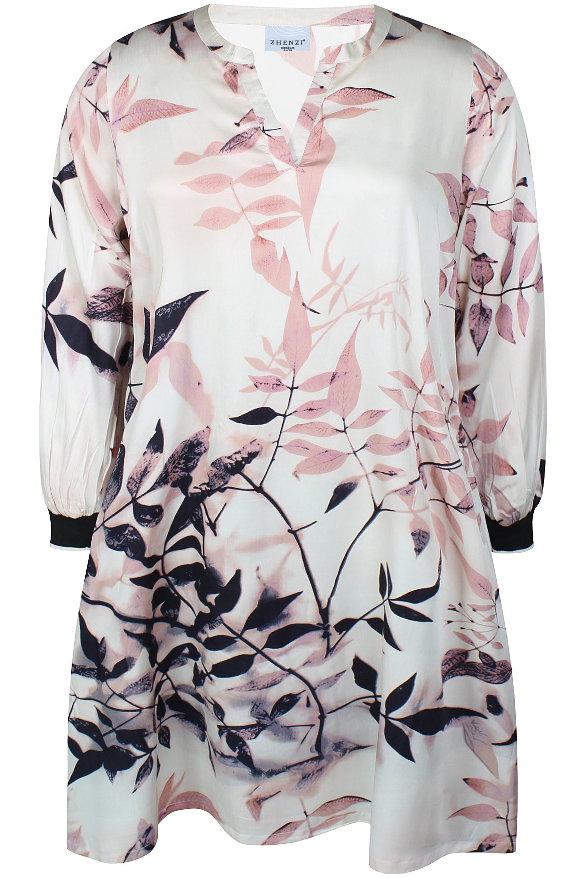 Zhenzi Angel 1332-Dress L/S Pale rose