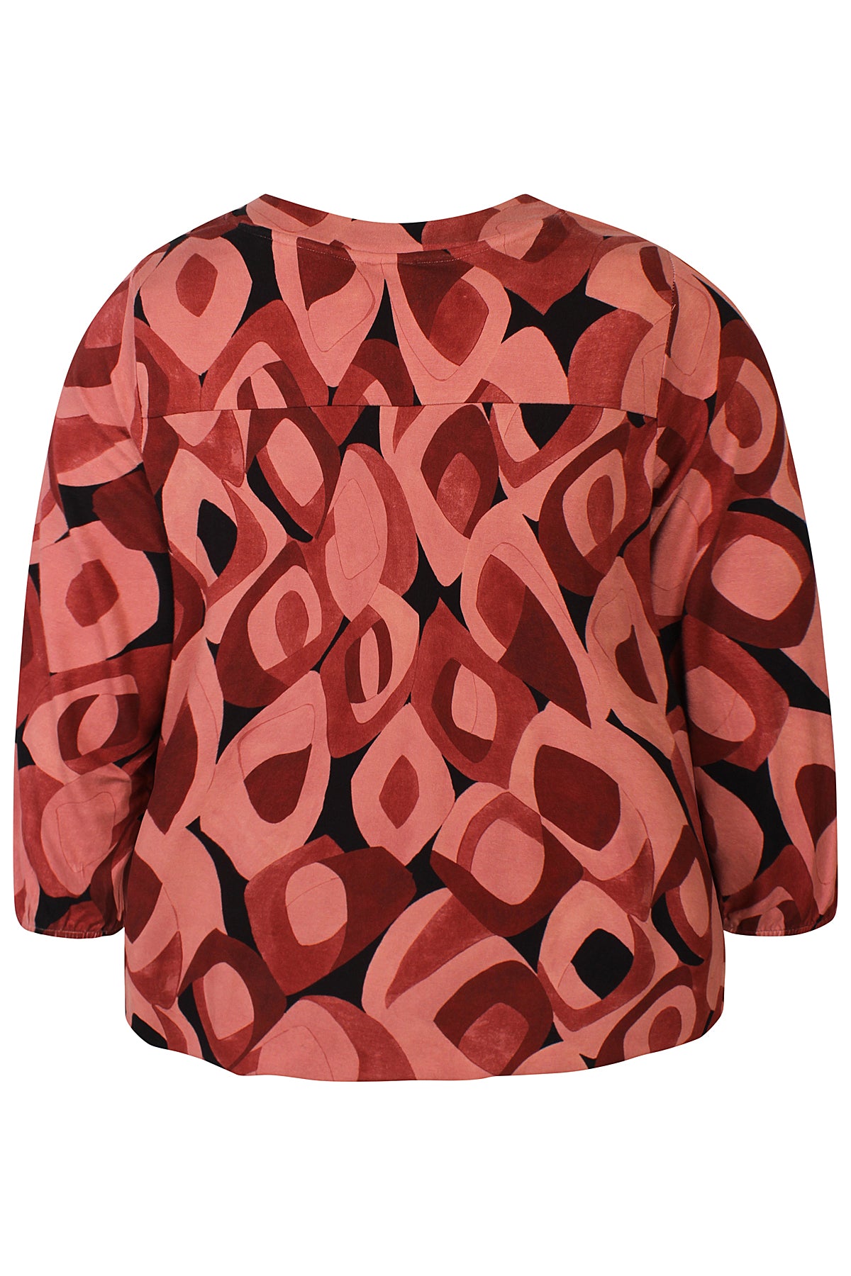 Zh-Lexie 1514 Blouse Dark Maroon