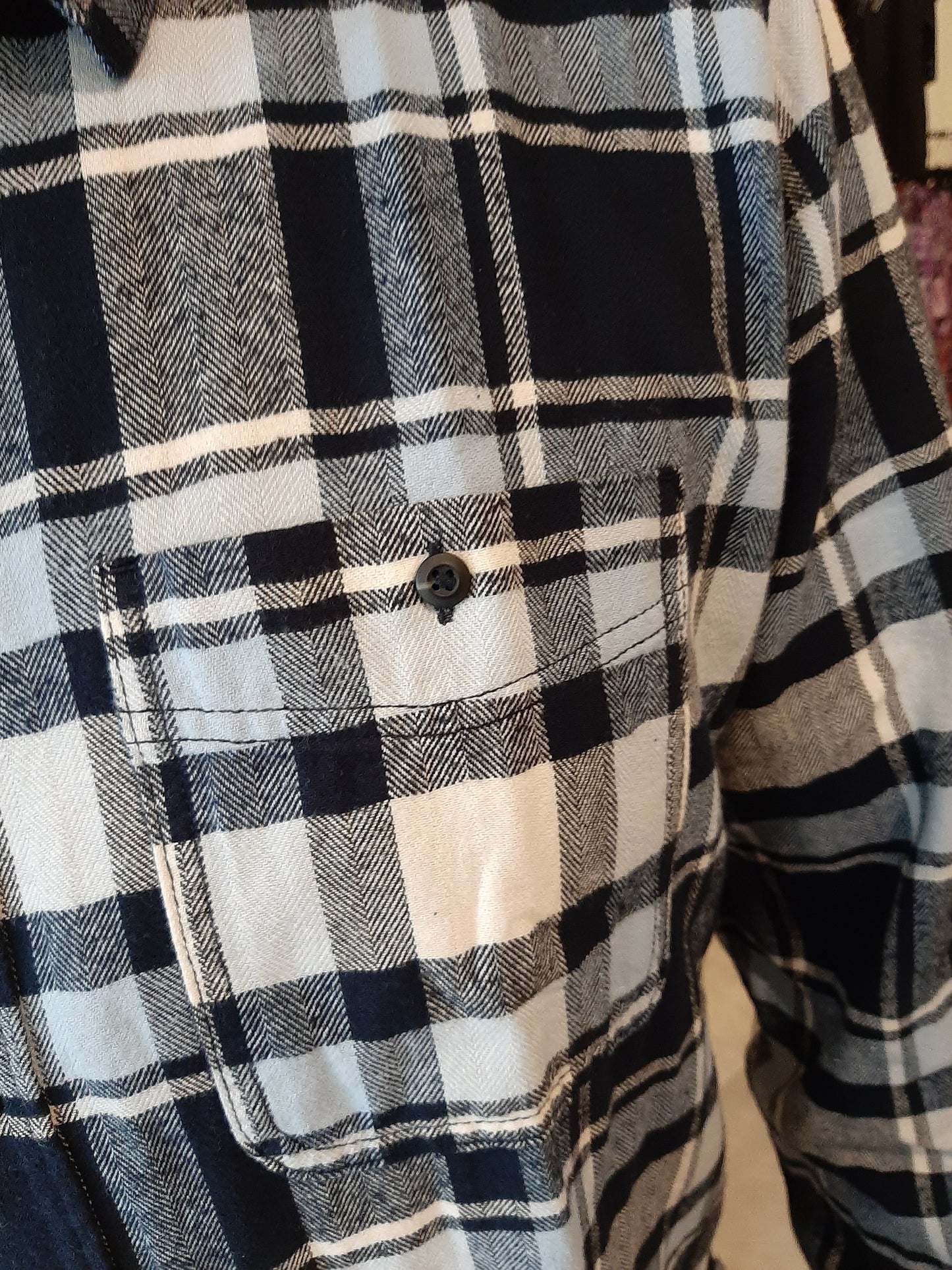 Tom Tailor Overhemd Blauw/wit Plus Men Size