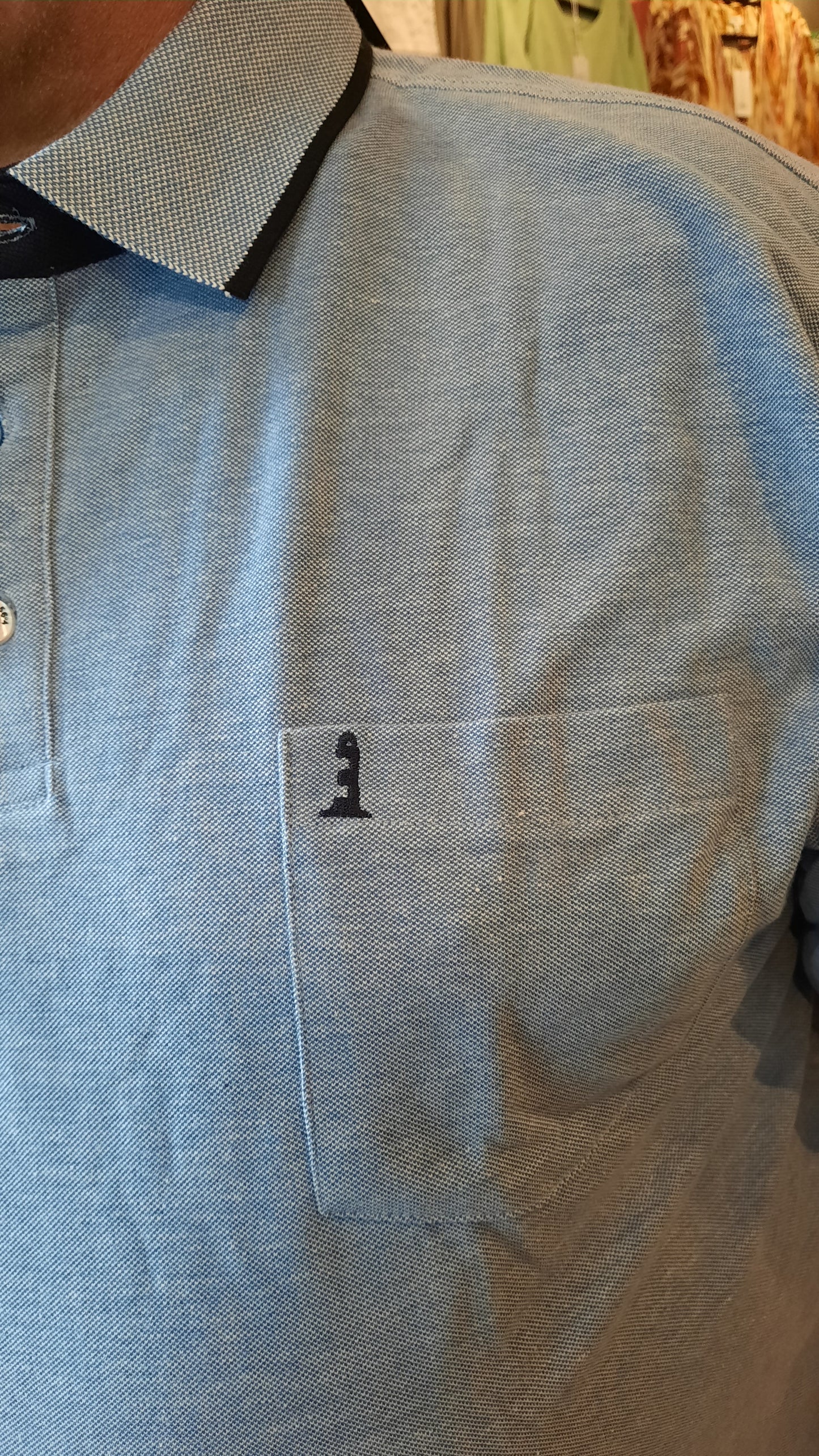 North 56 Polo Lichtblauw