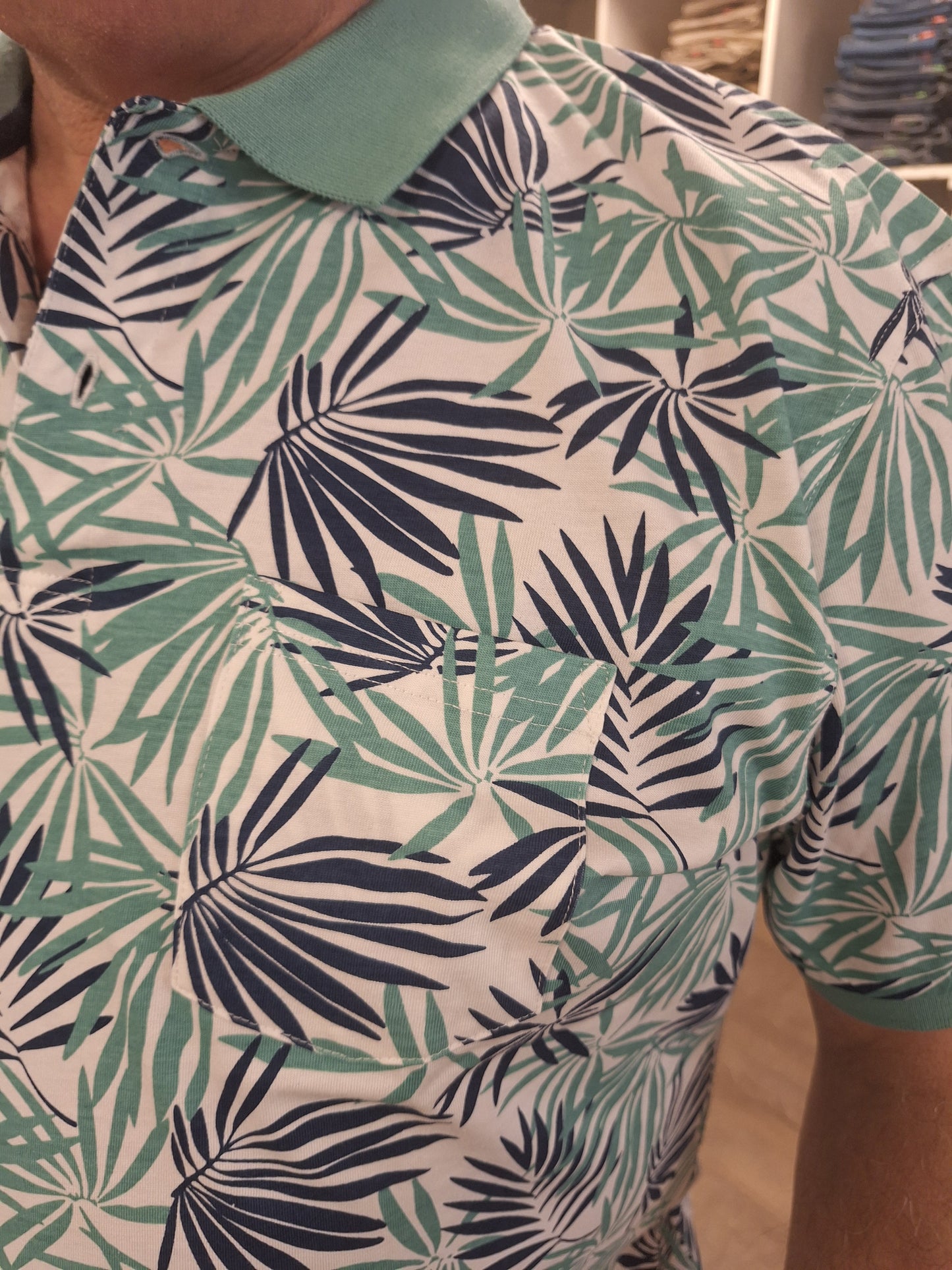 Chris Cayne polo groen agate green