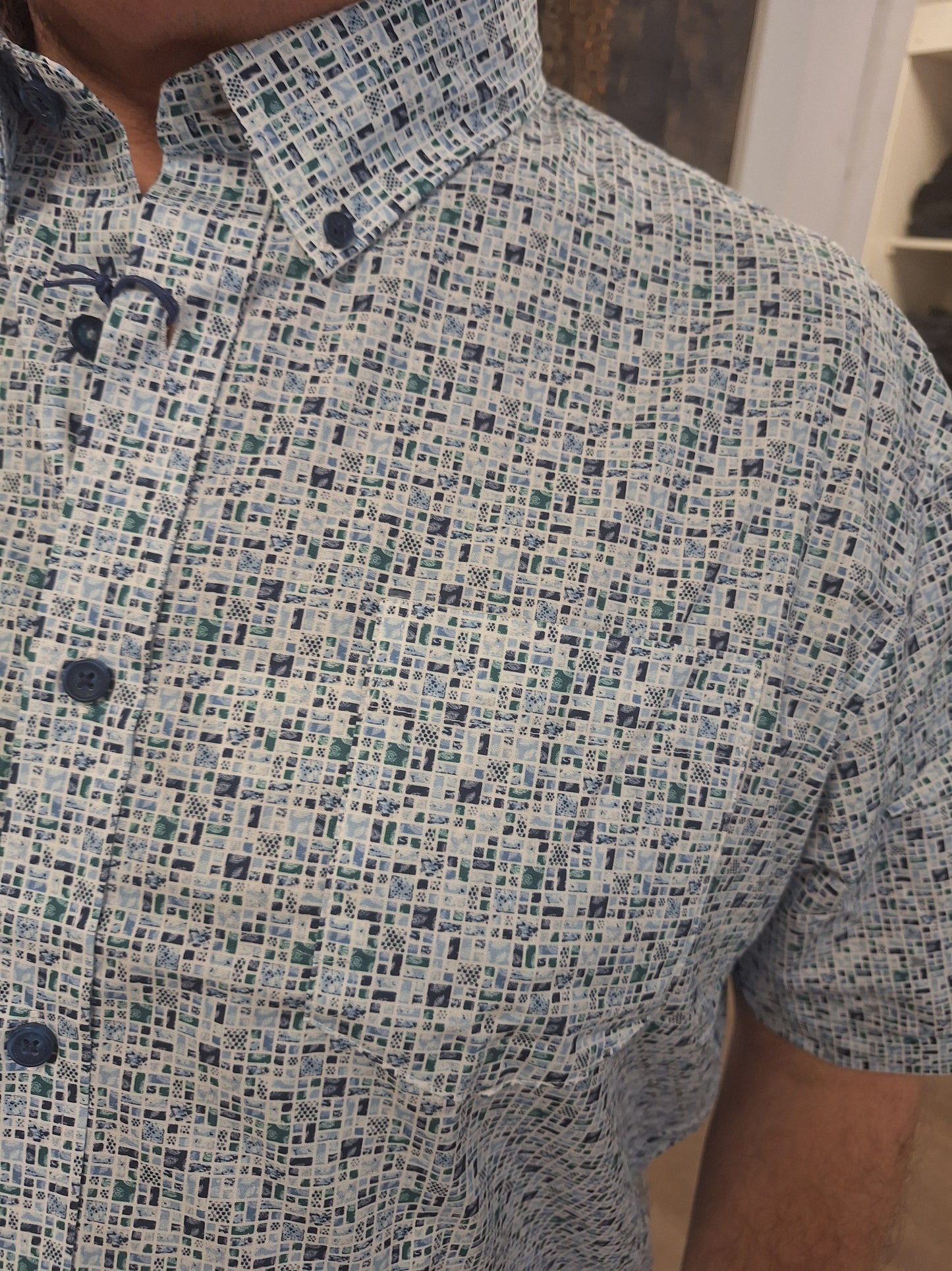 Chris Cayne overhemd dusty lavender