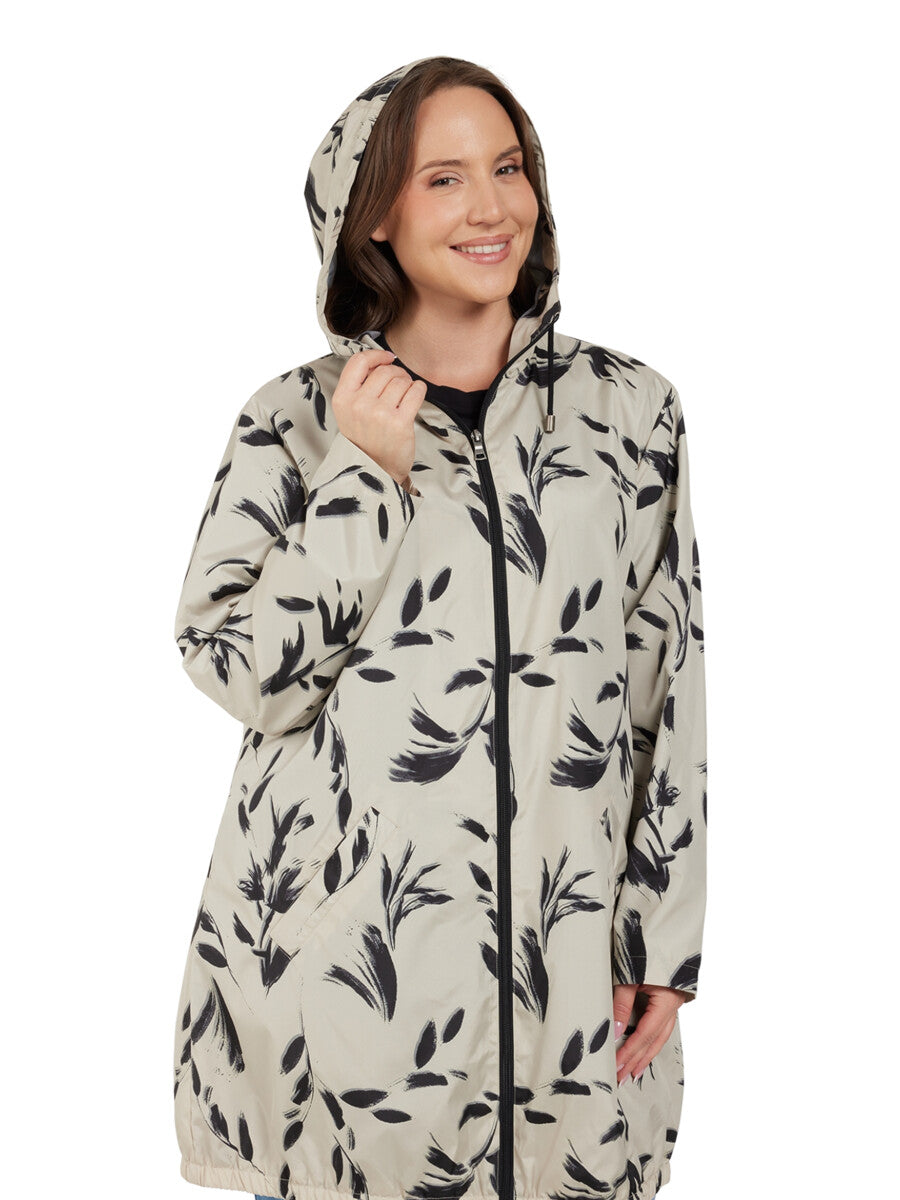 Ciso Parka wit zwart