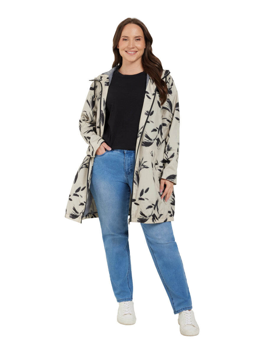Ciso Parka wit zwart