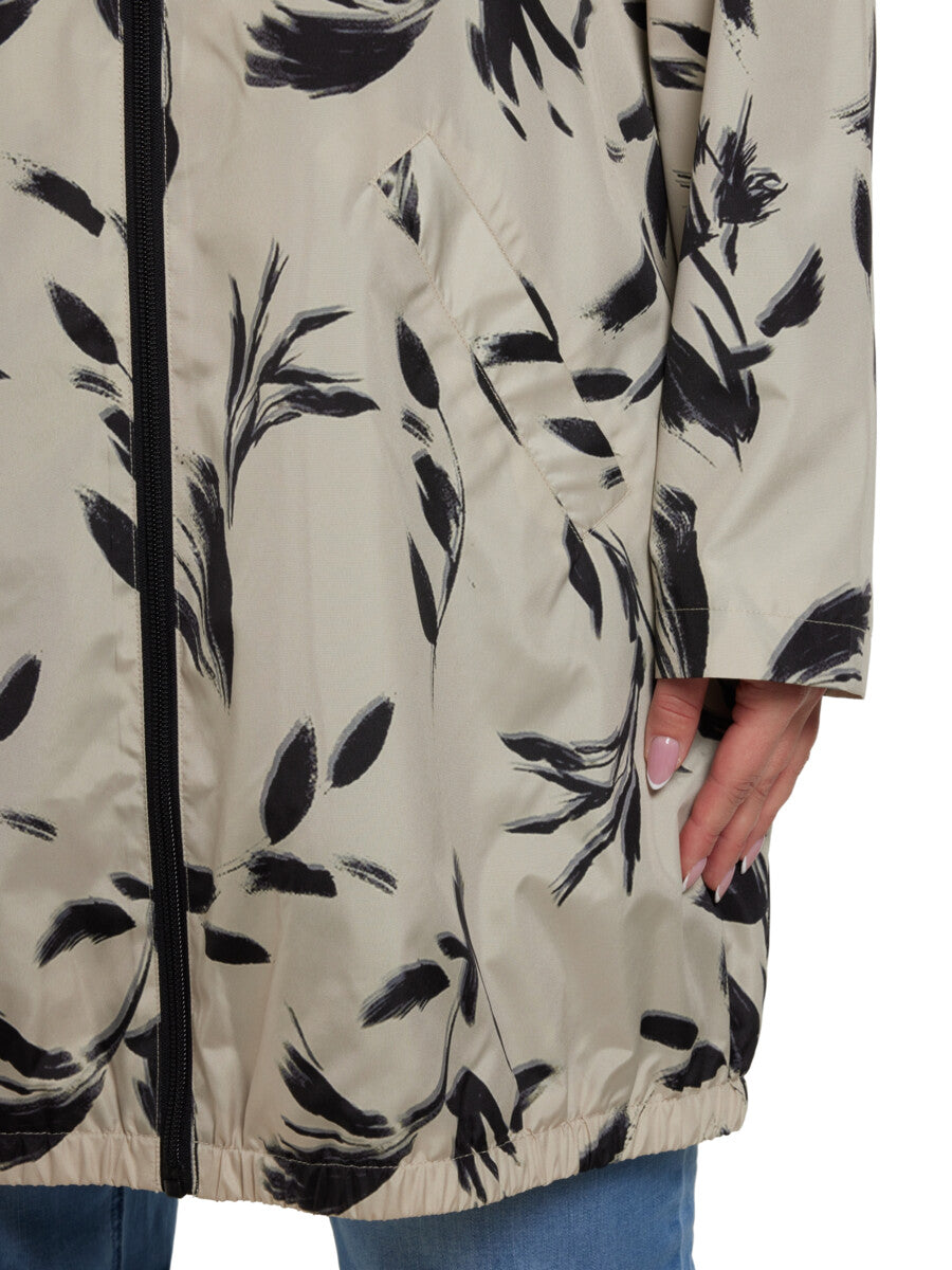 Ciso Parka wit zwart