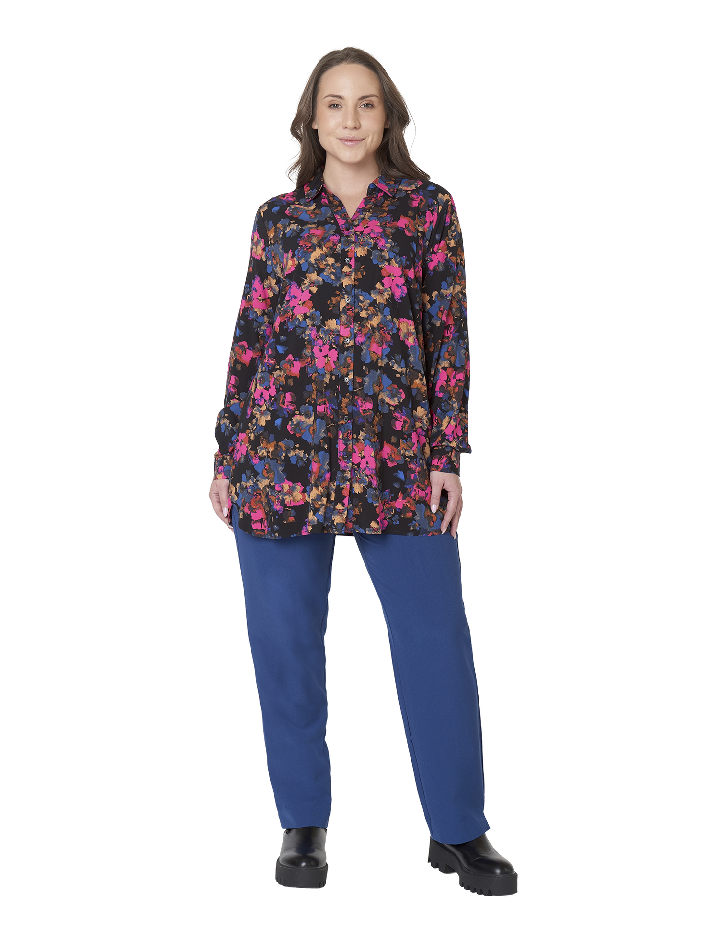 Ciso blouse tuniek meerkleurig