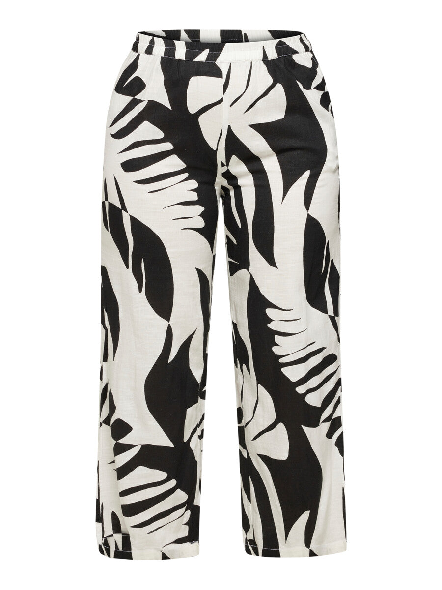 Ciso lange broek zwart wit
