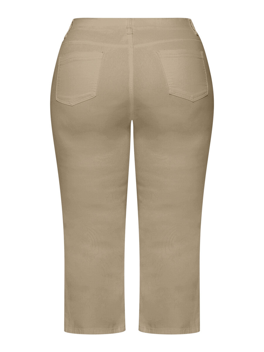 CISO Sofia Flared Leg Pants beige