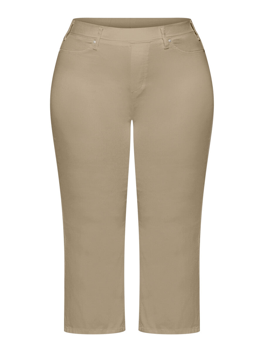 CISO Sofia Flared Leg Pants beige