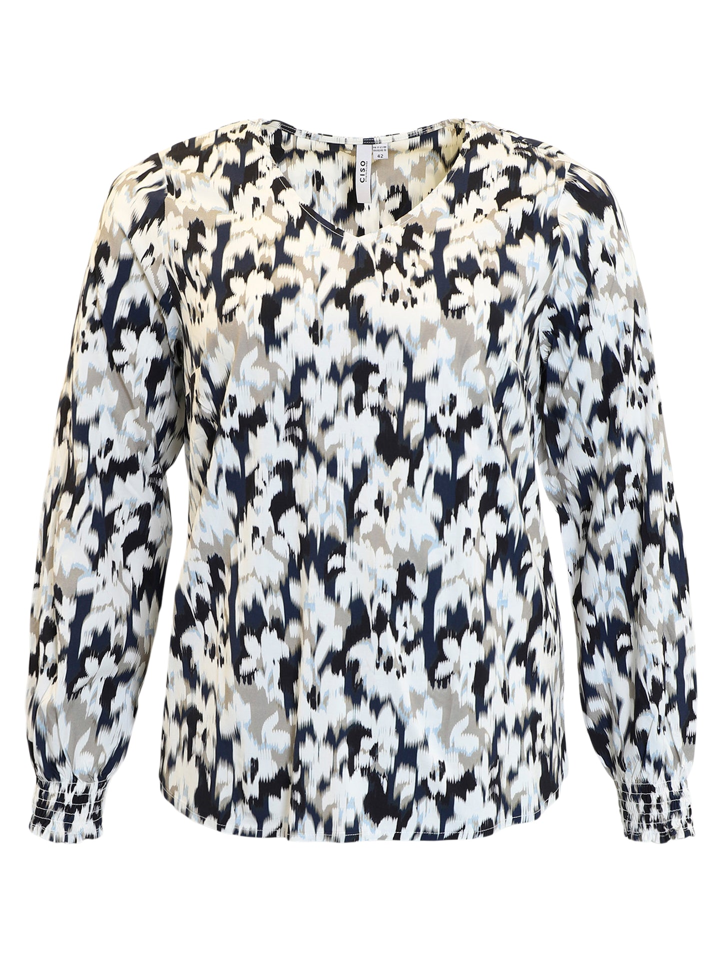 Ciso blouse black mix