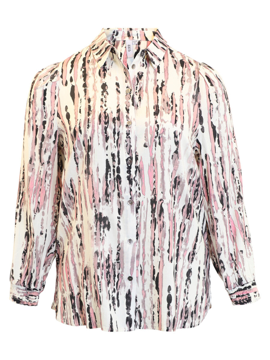 Ciso blouse turtledove mix