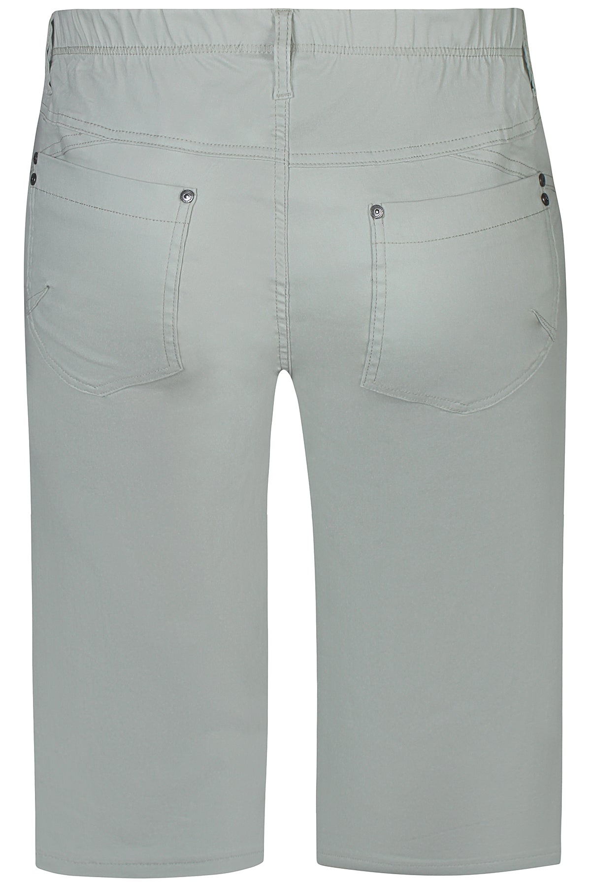 Zhenzi Twist 189 - Twist Fit Bengaline capri Sea Foam