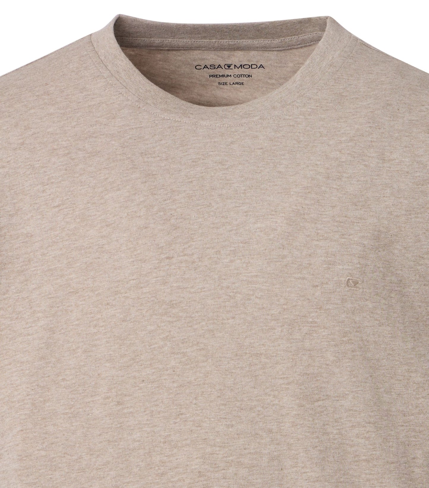 Casa Moda t-shirt o-neck plaza taupe