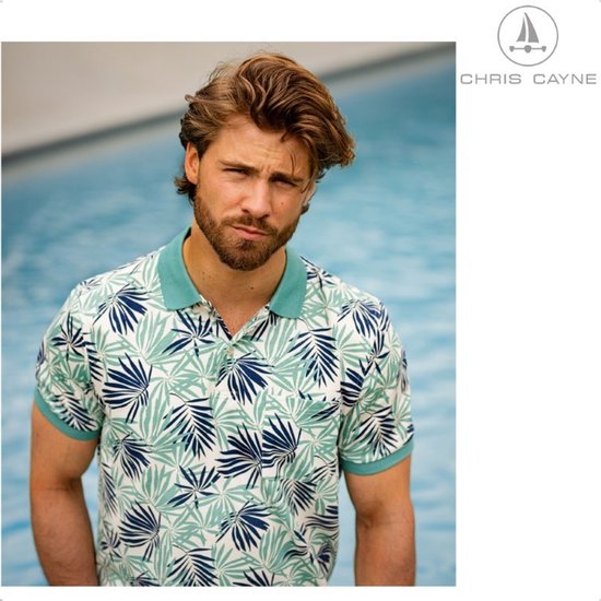 Chris Cayne polo groen agate green